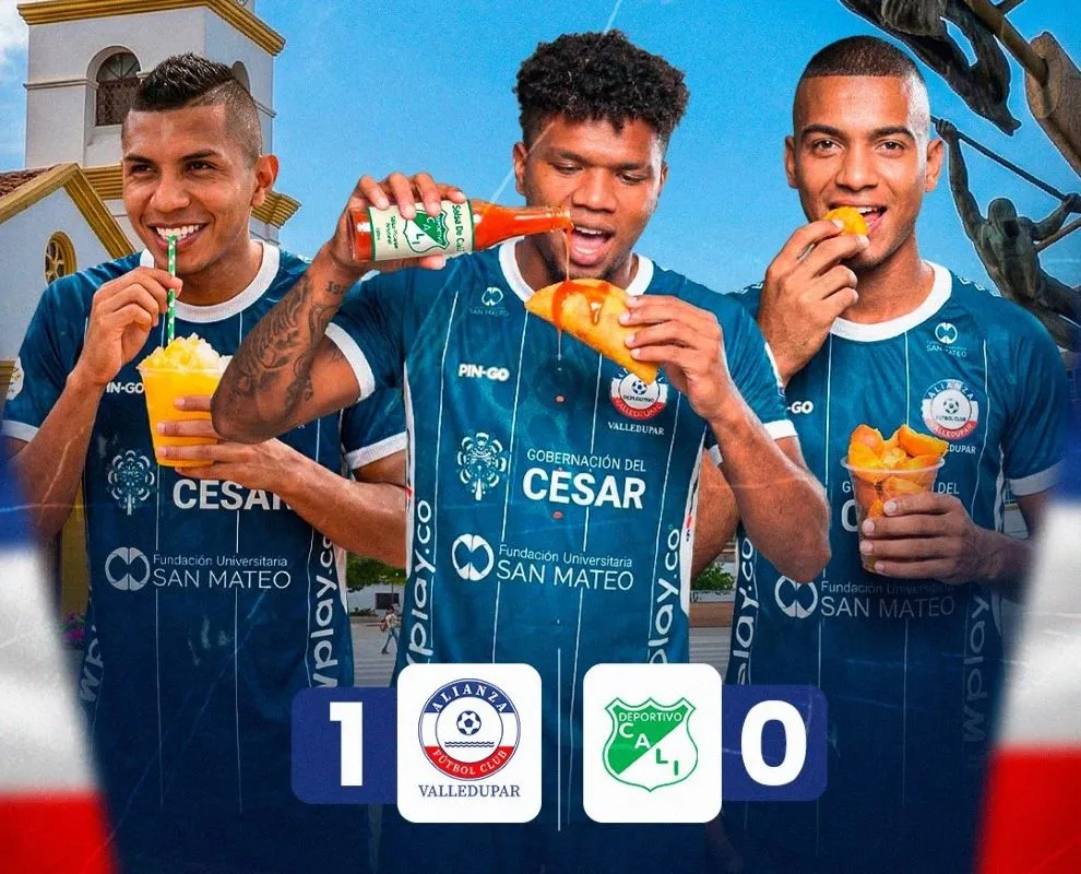 El Cali en la cuerda floja, cae 0x1 con Alianza Valledupar