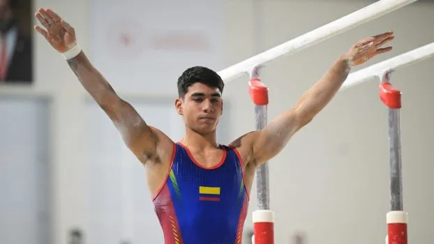 Ángel Barajas ganó dos platas en la Copa Mundo de Gimnasia Artística de Turquía