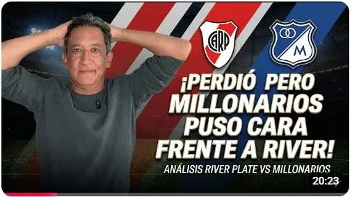 Las diferencias de River y Millos no se vieron en la cancha: Antonio Cásale