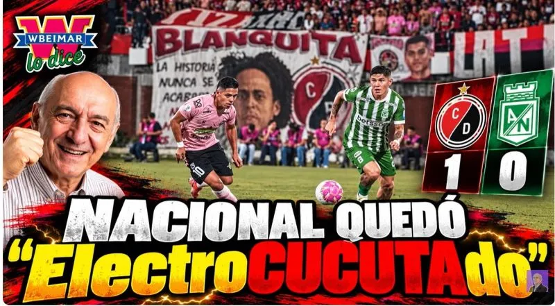 Nacional aplazó su clasificación, Wbeimar lo dice.