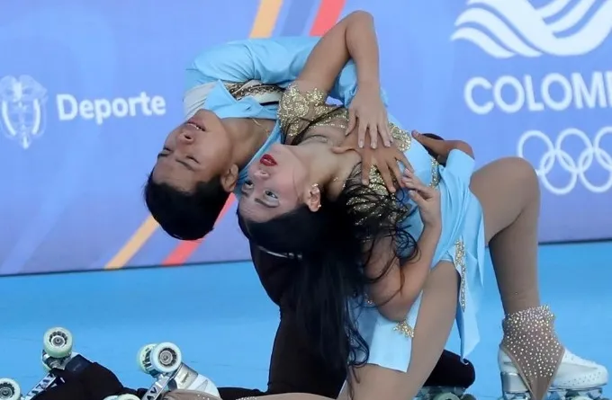 Jeshua Folleco y María Muñoz le dan a Colombia su primera medalla en el Mundial de patinaje artístico