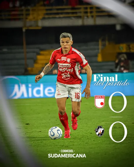Santa Fe empató con Vasco en el Campín; Hoy Copa Colombia; colombianos en Europa; Mayer Cándelo llegará a Millonarios.