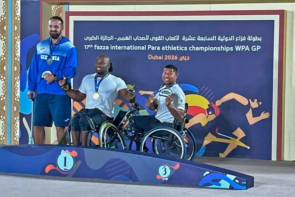Debut dorado en el Grand Prix de Para Atletismo Dubái 2026