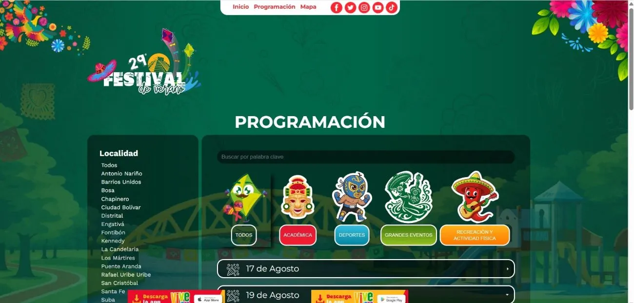 IDRD: Festival de verano 2026. Torneo internacional de baloncesto Silla de ruedas