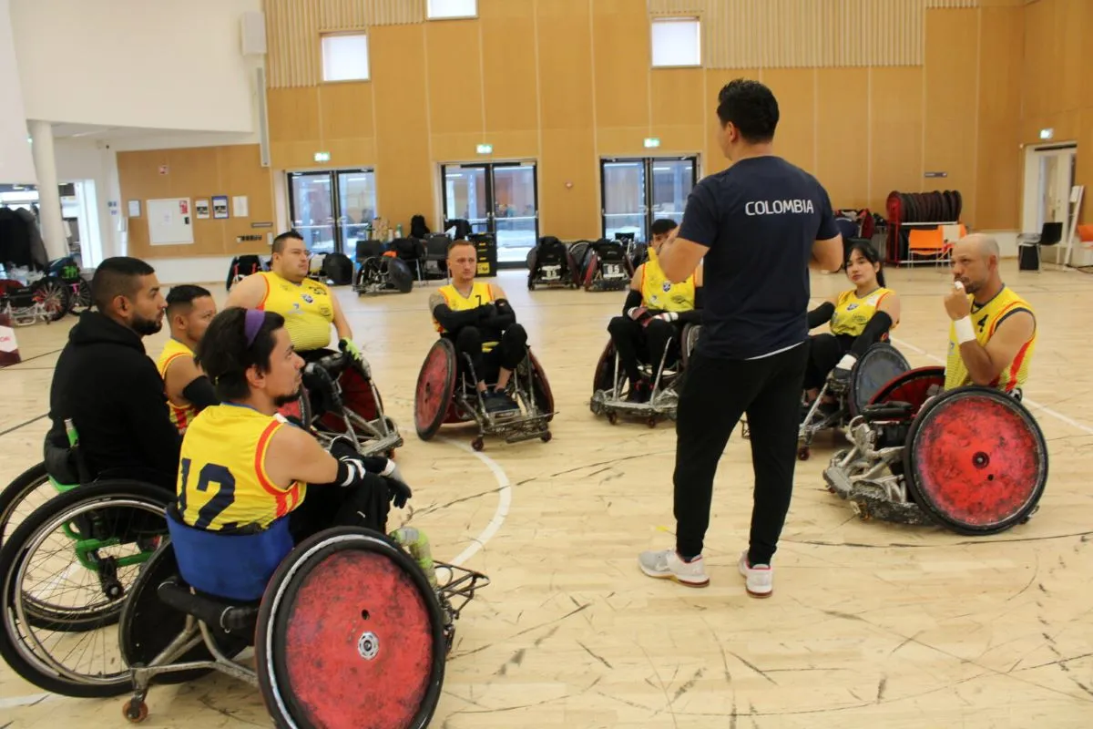 Colombia tercera en la Copa Musholm 2026 de Rugby en Silla de Ruedas