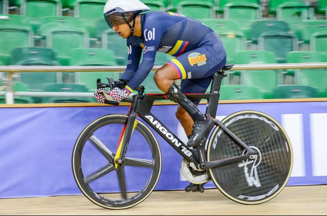Diego Dueñas le da la segunda medalla a Colombia en el Mundial de paracycling de pista