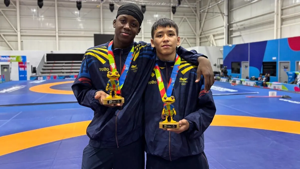 La lucha entrega las primeras medallas para Colombia en suramericanos de la juventud