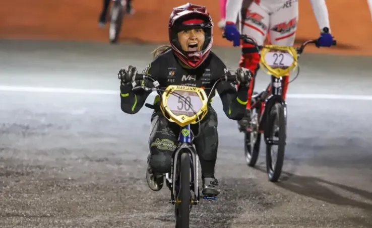 Bolivarianos 2025: Con Valentina Muñoz y Juan José Velásquez, Colombia domina el BMX carreras