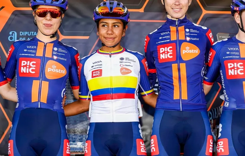 Juliana Londoño termina novena entre las jovenes del Tour Down Under
