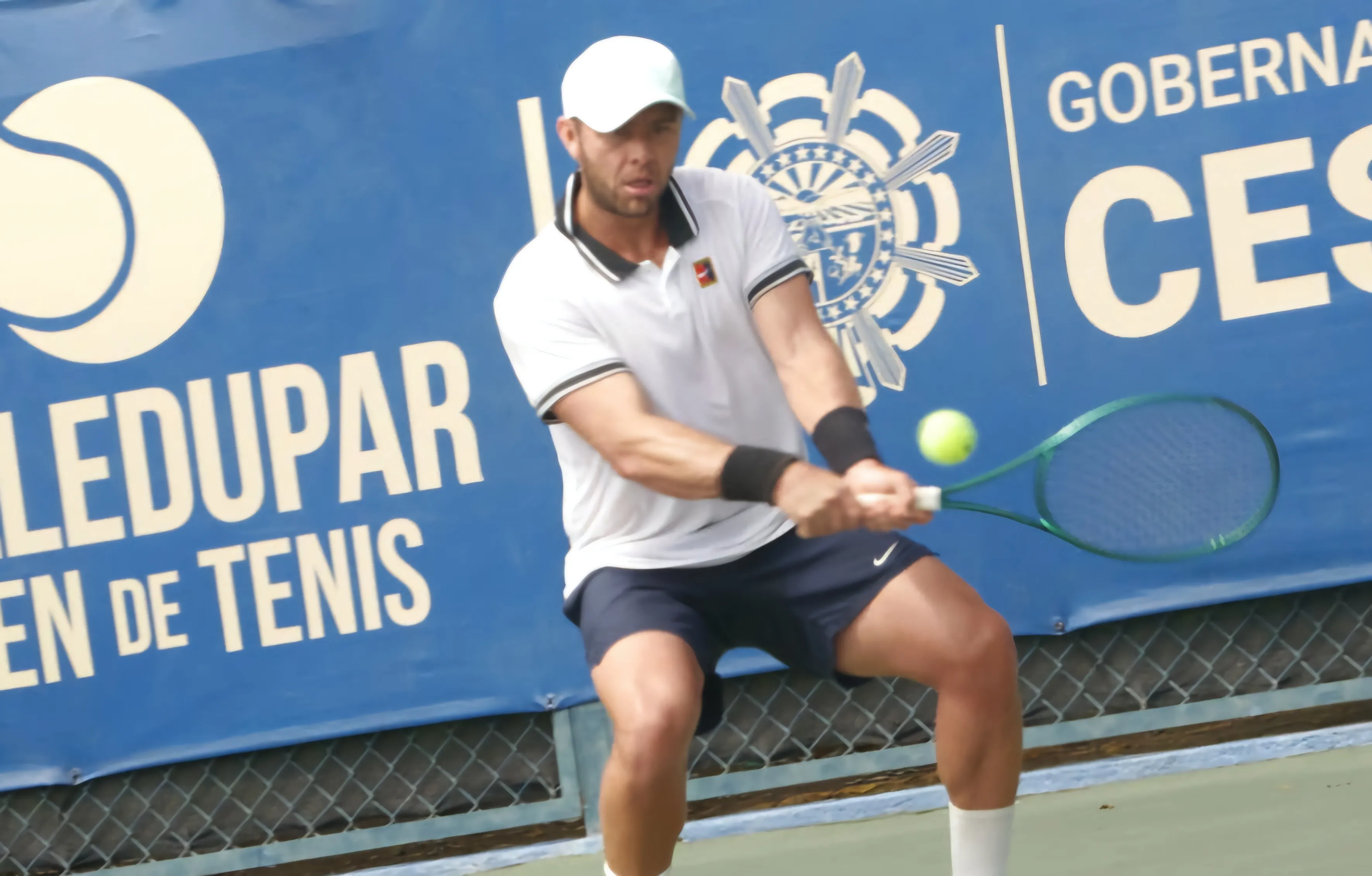 Juan Sebastián Gómez, semifinalista y único de Colombia en el cuadro principal del M15 de Valledupar