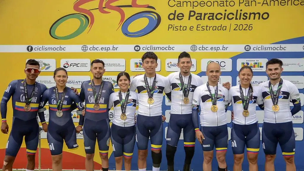 Paracycling: ¡Colombia campeona general en el  Panamericano 2026 en Brasil! 