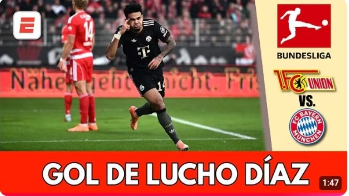 ¡El golazo de Lucho Diaz con el Bayer!